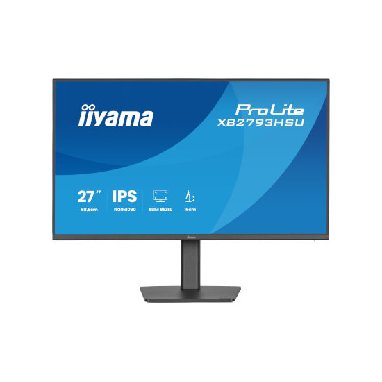 Moniteur 27'' ultra mince IPS full HD HP