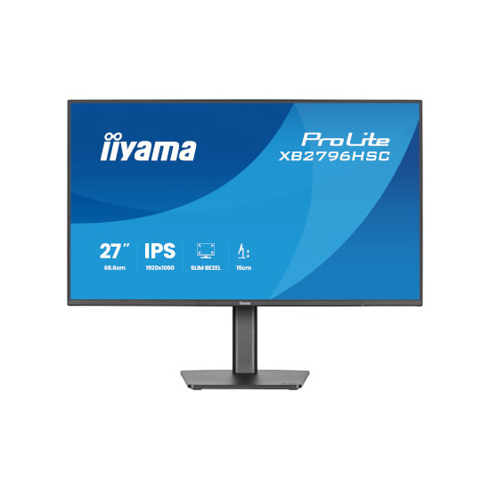 Moniteur 27'' Ultra mince IPS Full HD HP