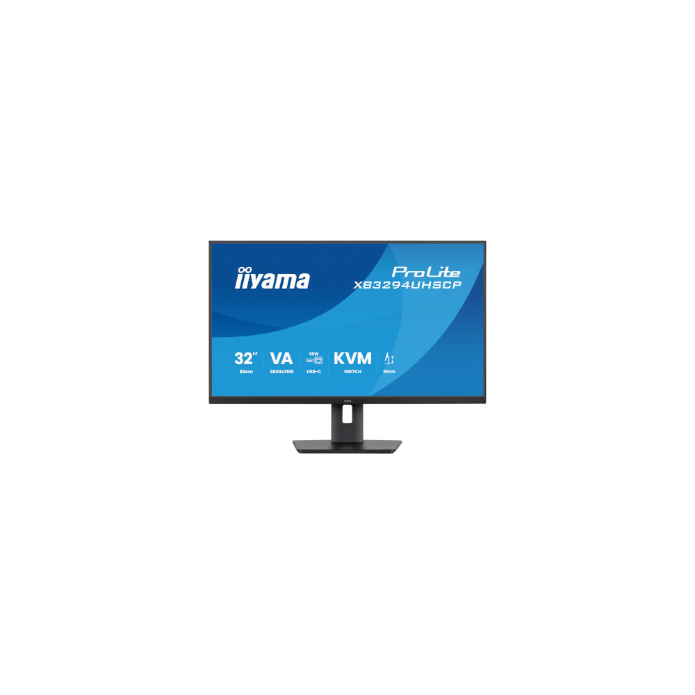 Moniteur 32'' VA 4K DP/HDMI/USB-C HP HUB-USB Pivot