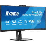 Ecran incurvé 34" VA 3440x1440 dock USB et webcam