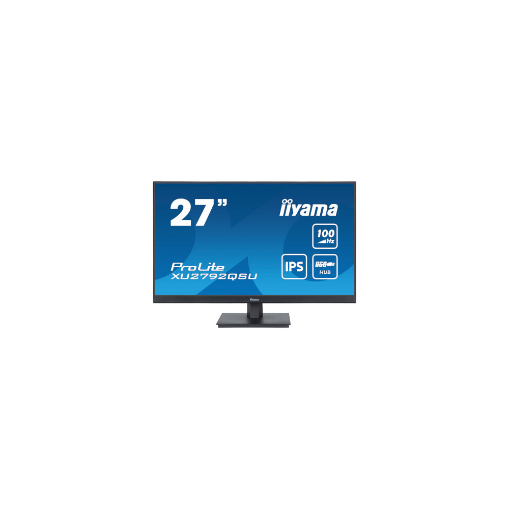 Moniteur 27" Ultra Mince IPS 2560x1440 100Hz HP