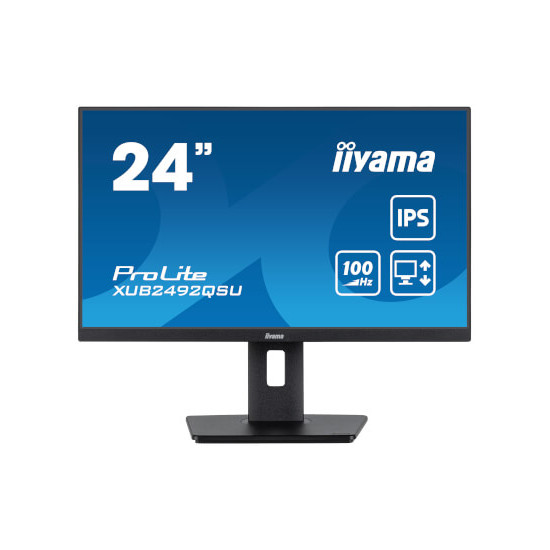 Moniteur 24" Ultra mince IPS WQHD DP/HDMI Pivot