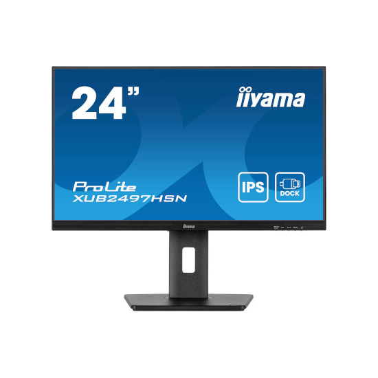 Ecran 24" Ultra mince IPS DP/HDMI Dock USB pivot