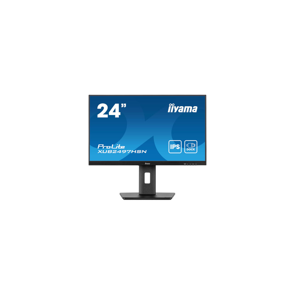 Ecran 24" Ultra mince IPS DP/HDMI Dock USB pivot