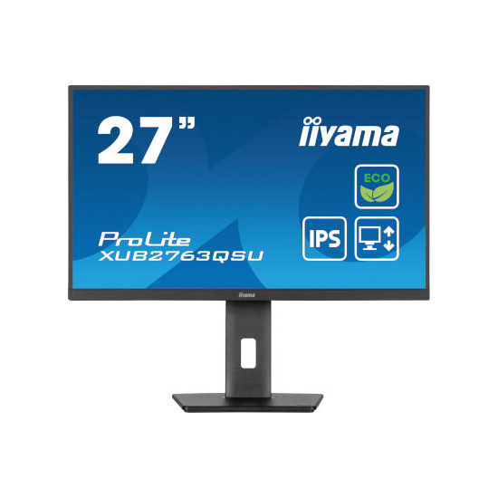 Moniteur 27" Ultra mince IPS WQHD DP/HDMI Pivot