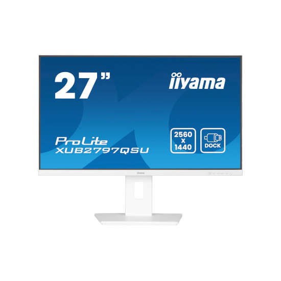 Moniteur 27" Ultra mince IPS 2560x1440 100Hz Pivot
