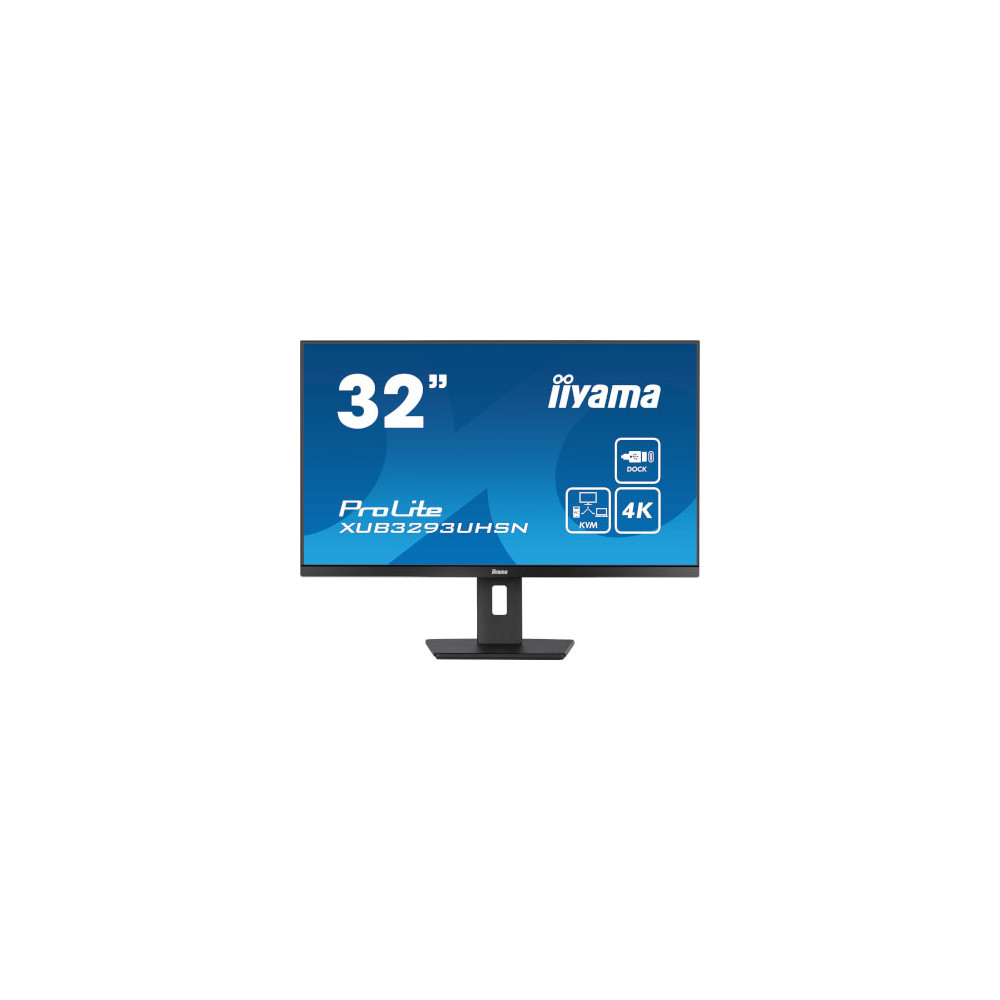 Moniteur 32" IPS Ultra mince 3840x2160 Dock USB
