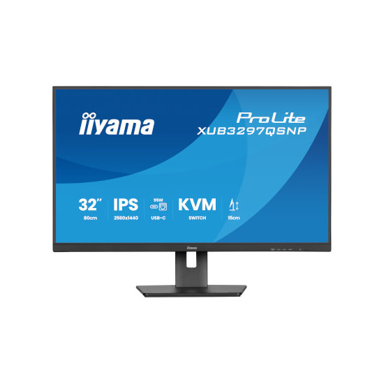 Moniteur 32'' IPS 2560x1440 à 100Hz 1ms Dock USB