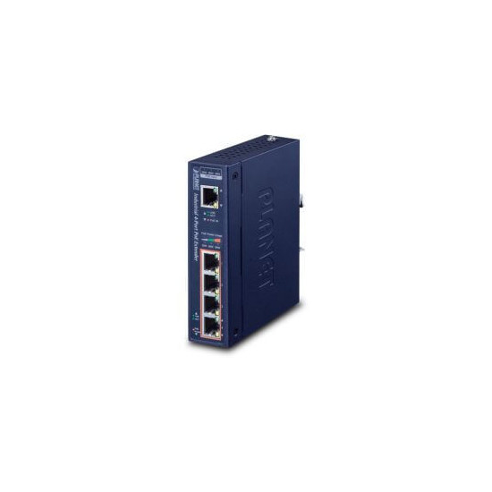 Repotec Ipoe-e174 Prolongateur Poe Noir 4 Ports
