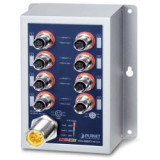 Switch Indus IP67 8 ports 100Mbits PoE af 120W