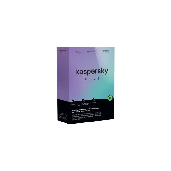Kaspersky Plus 1 an 5 Postes