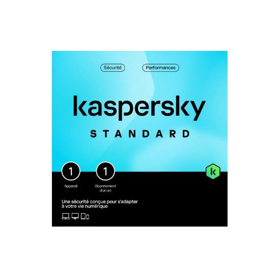 Kaspersky Standard 1 an 1 Poste OEM