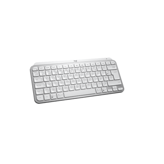 Clavier MX Keys Minimalist s.fil éclairé Gris pâle
