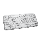 Clavier MX Keys Minimalist s.fil éclairé Gris pâle