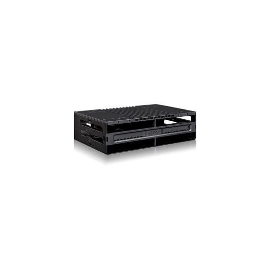 Rack amovible 4 x SSD/HDD 2,5" SAS 5,25"
