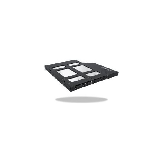 Rack Amovible 2x SSD NVMe M.2 baie ODD Ultra Slim