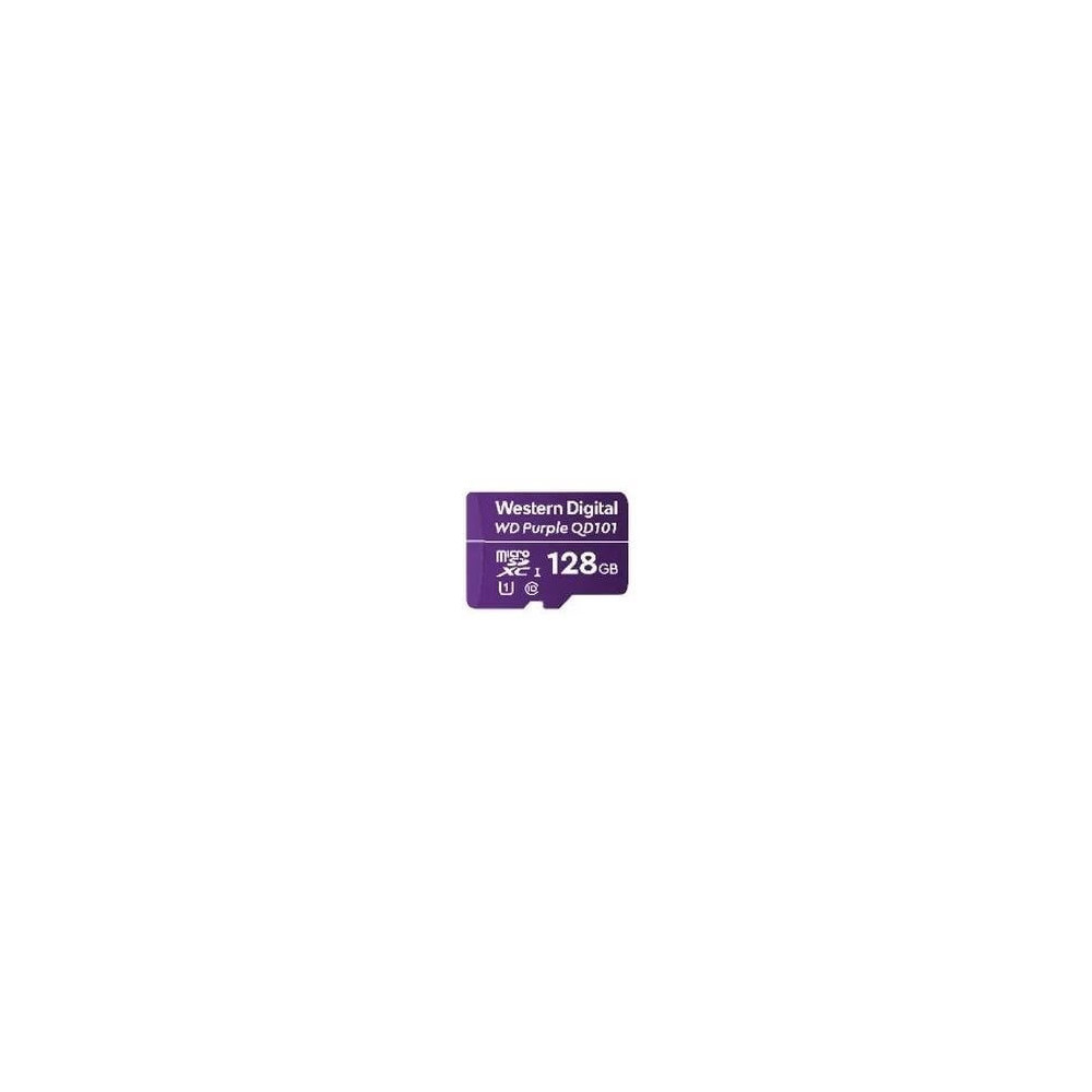 Carte Micro SDXC WD Purple 128GB -40/+85°C