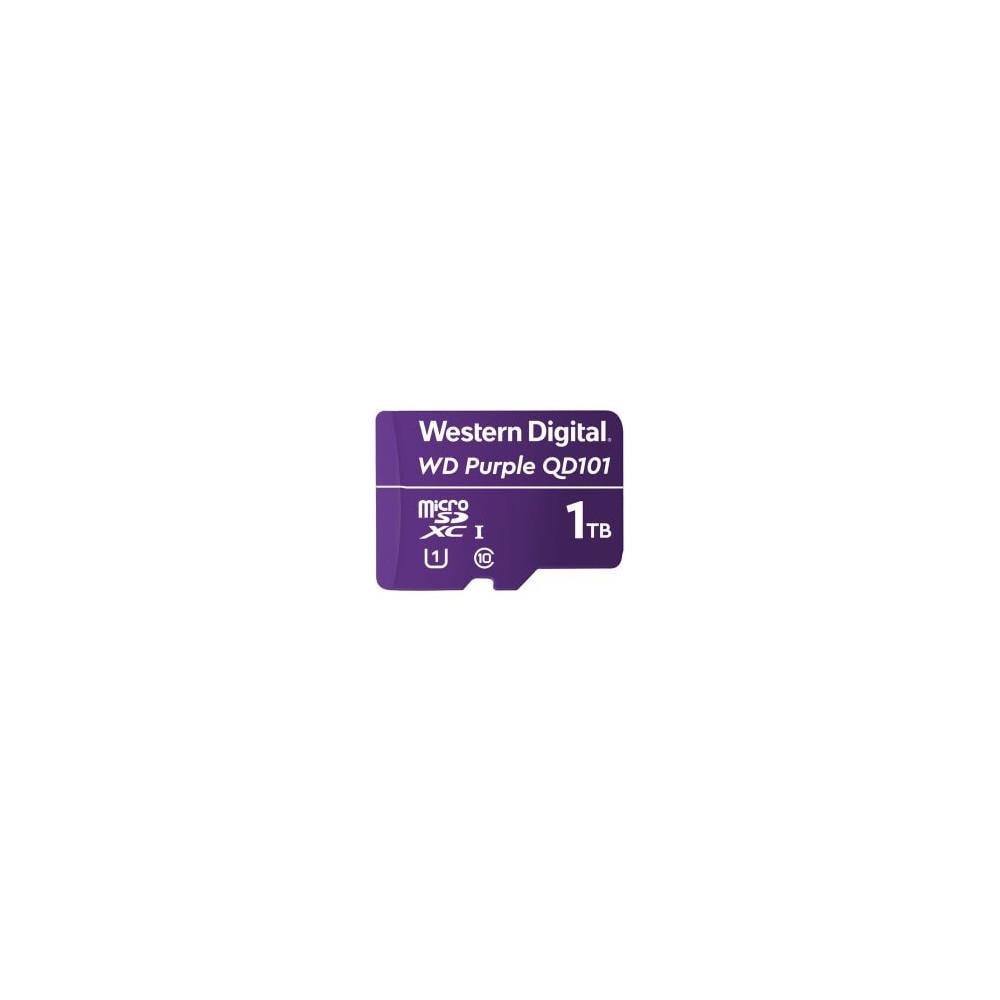 Carte Micro SDXC WD Purple 1 To -40/+85°C