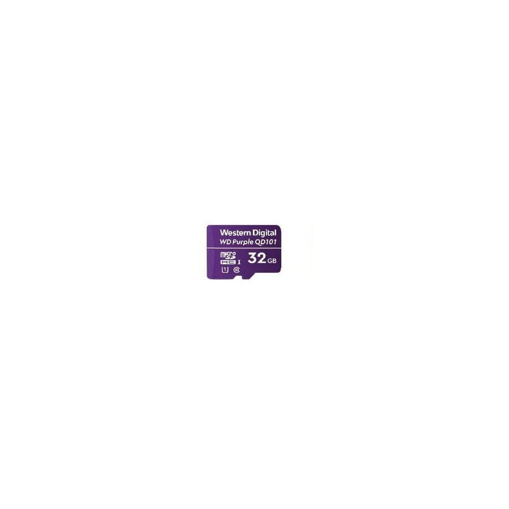 Carte Micro SDXC WD Purple 32GB -40/+85°C