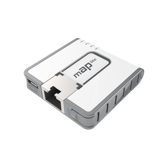 Mikrotik mAP lite Blanc - Routeur Ethernet PoE Neuf