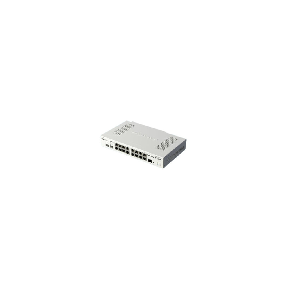 Routeur - MikroTik - CCR2004-16G-2S+PC - 16x Gigabit Ethernet - 2x 10G SFP+ - 4GB RAM