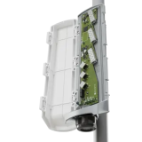 Switch extérieur hybride PoE + Fibre SFP+ +Alim DC