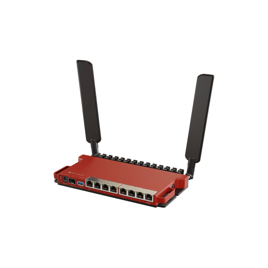 Mikrotik L009UiGS-2HaxD-IN routeur sans Fil Gigabit Ethernet Monobande (24 GHz) Rouge