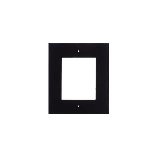 2N Cadre d'installation encastré, 1 module noir