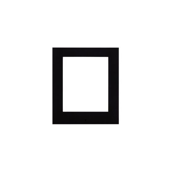 2N Cadre d'installation saillie, 1 module noir