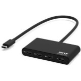 Hub USB Type C 4 ports Type C + PD 100W