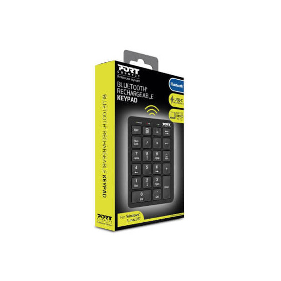 Pavé numérique Bluetooth rechargeable