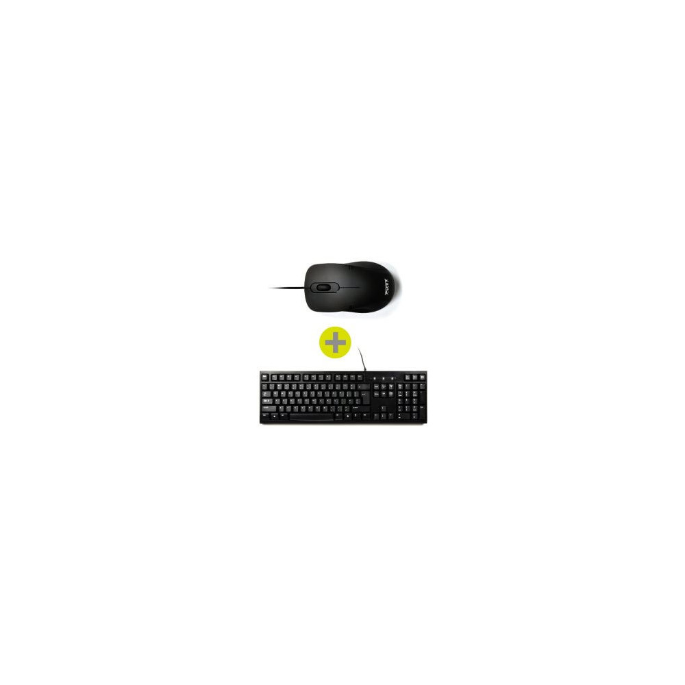 Pack clavier + souris filaire USB Budget