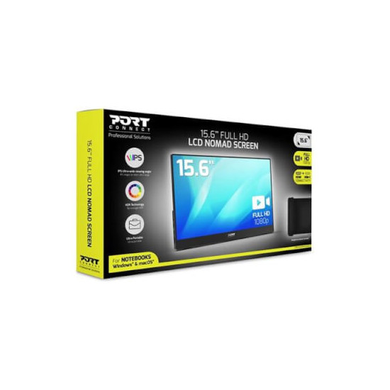 Moniteur portable 15,6" Full HD HDMI USB-C