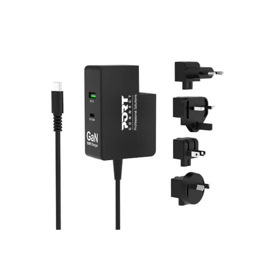 Alim USB GaN 1 USB A + 2 USB C 100W vers. Travel