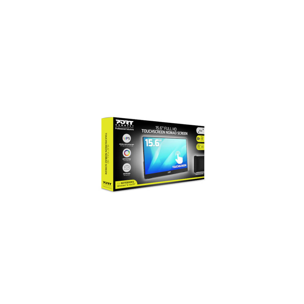 Moniteur portable tactile 15,6" Full HD HDMI USB-C