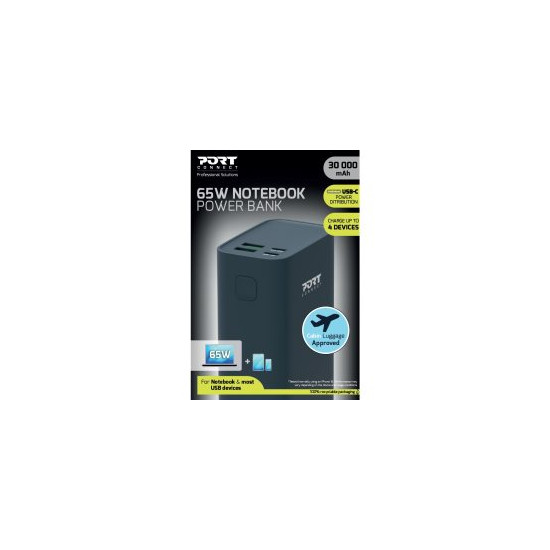 Powerbank 26,800mAh 2 USB A & 2 USB C PD 65W