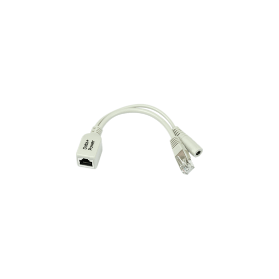 Injecteur PoE passif 100Mbits M/F 5.5mm 9-48v