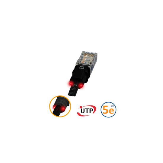 Cordon réseau RJ45 Patchsee Cat 5e UTP 0.6m