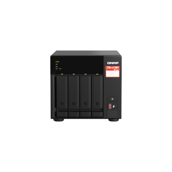 Serveur de Stockage (NAS) - QNAP - TS-473A-8G - 25GbE AMD Ryzen quad-core