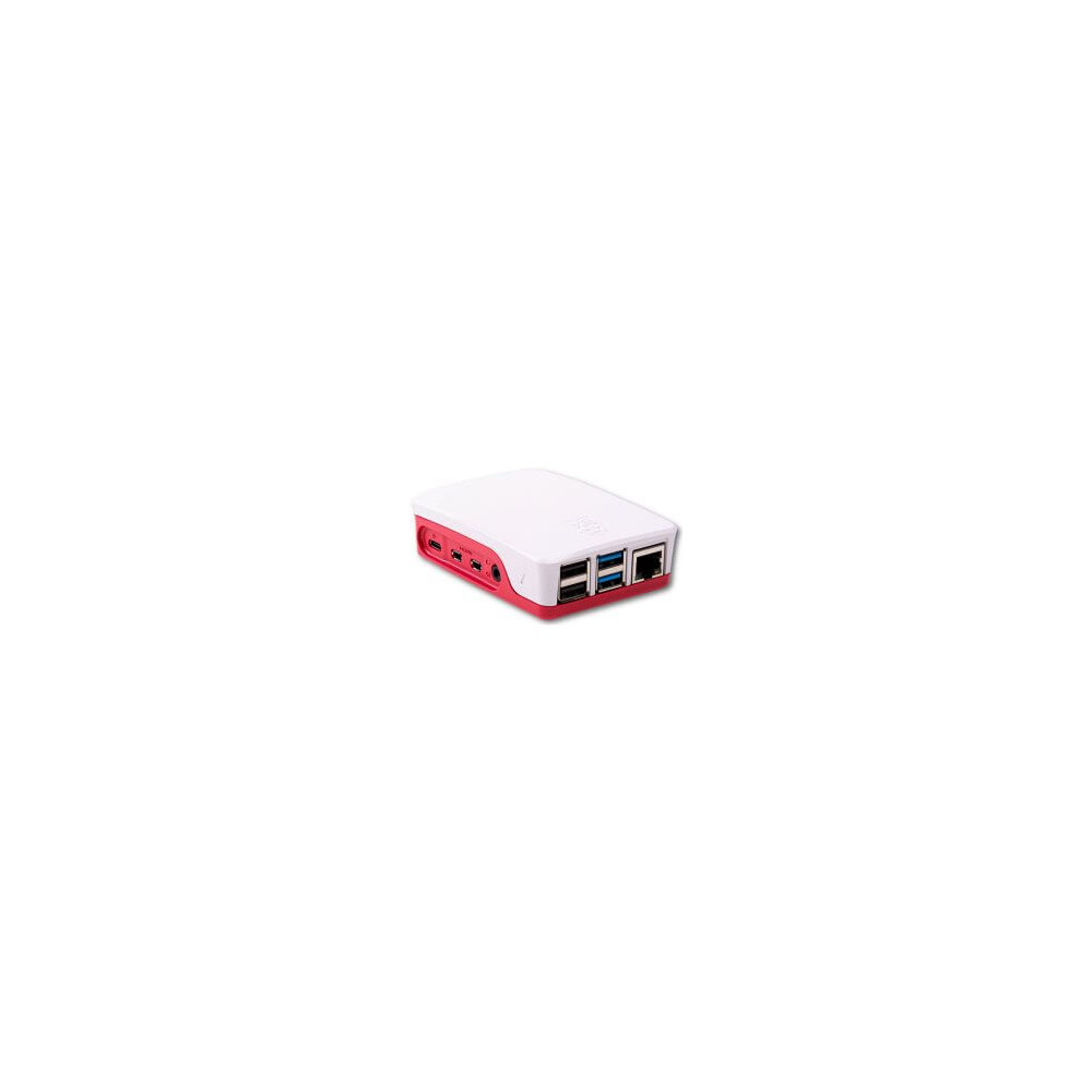 Boitier Blanc/Rouge pour Raspberry PI 4 B