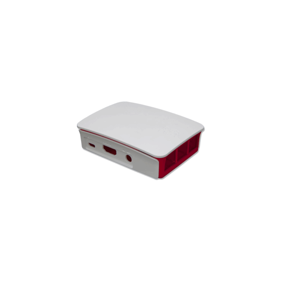 Boitier Blanc/rouge pour Raspberry PI 3 B