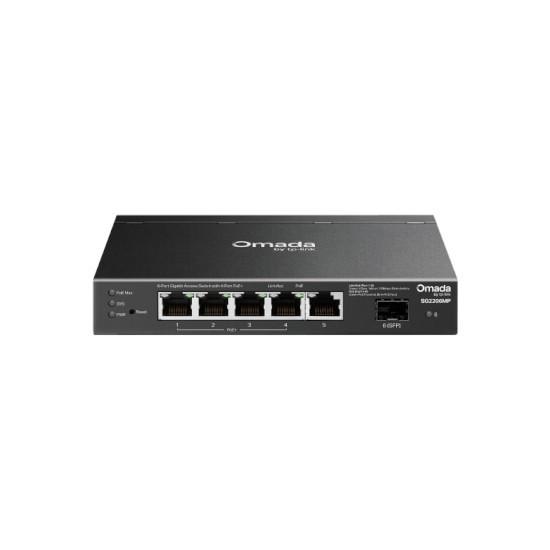 Switch Omada 5 ports Gig dont 4 PoE+ (63W) + 1SFP