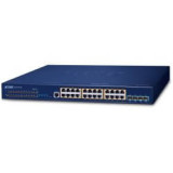 Switch 19" L3 24 ports PoE at 370W 4x2,5G/4xSFP+
