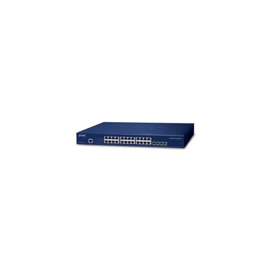 Switch 19" L3 24 ports Giga 4xSFP+