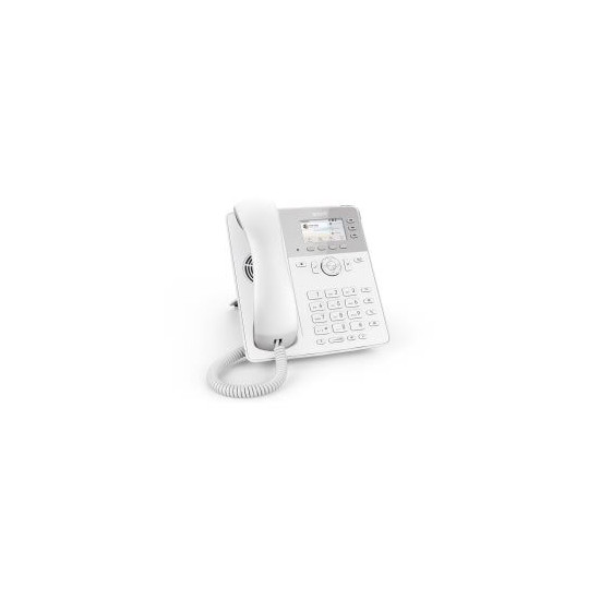 Téléphone SIP Snom D717 4 comptes Giga USB blanc