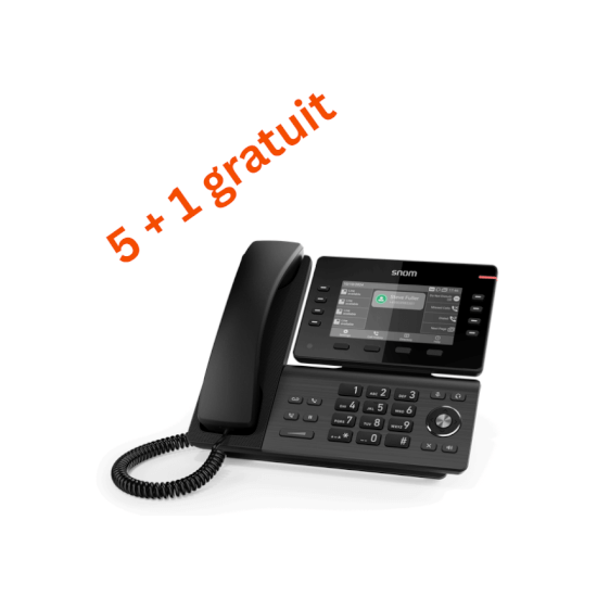 Téléphone SIP D812 écran couleur personnalisé