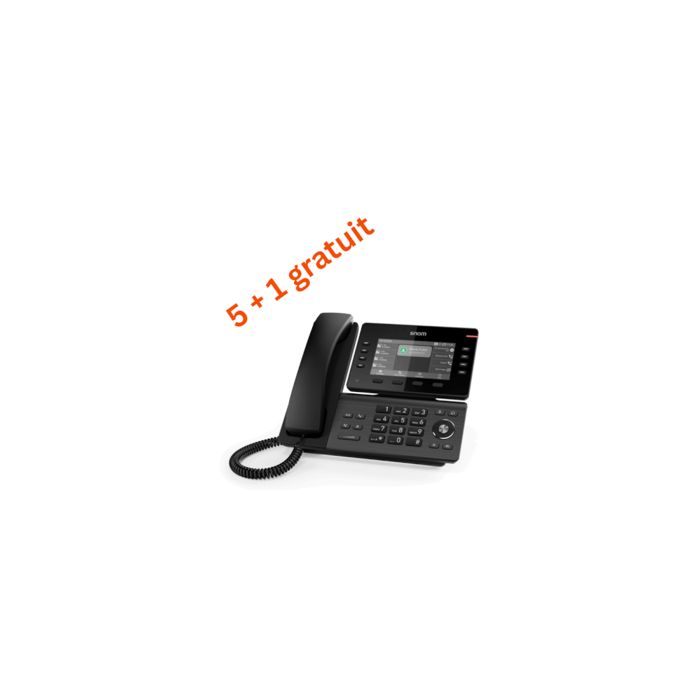 Téléphone SIP D812 écran couleur personnalisé