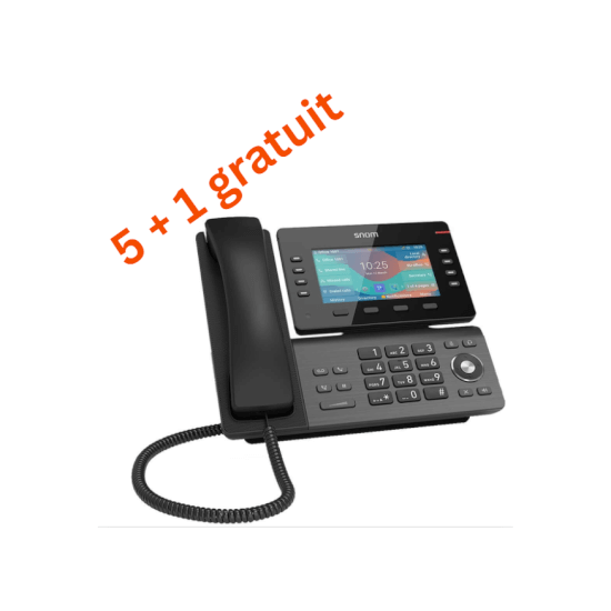 Téléphone SIP D862 écran couleur 5" personalisé