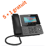 Téléphone SIP D862 écran couleur 5" personalisé