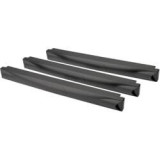 Kit de 10 caches obturateurs SmartRack 1U noirs